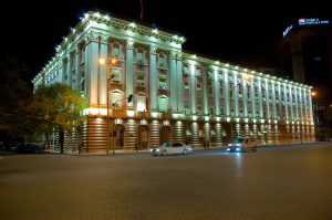 The Doshi affair doomed the joint resolution as Democratic Party MP Aldo Bumci insisted that the statement could not be general and should refer to the Doshi case by name. (Offices of the Albanian Parliament)