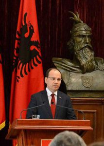 Albanian President Bujar Nishani (Photo: President.al handout)
