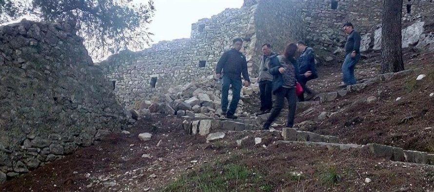 Berat castle ancient wall collapses sparking protection concerns