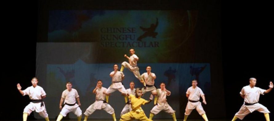 China’s Kung Fu performed in “Land of Eagles”