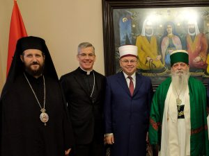 Nuncio with religious leaders