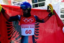 Albania’s sole athlete at Beijing 2022 Winter Olympics ends competition in 28th out of 88 places