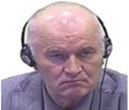 Ratko Mladić during his trial at the International Criminal Tribunal for the former Yugoslavia in The Hague. Photo: ICTY / Zoran Lesic, CC BY 2.0